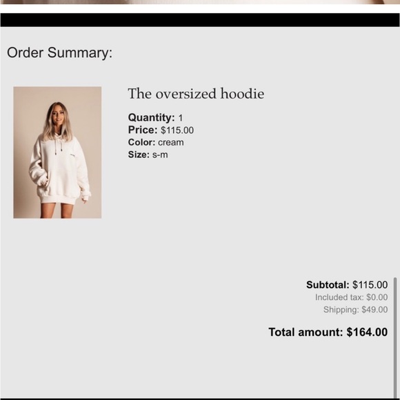 C’est Normal oversized hoodie sold out brand new! - Picture 7 of 7